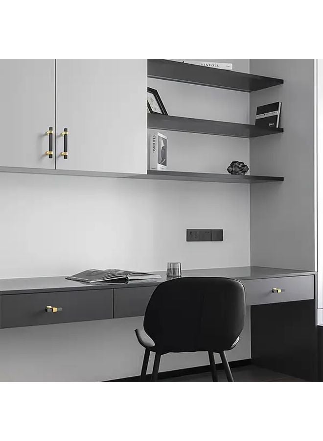 Black Gold Cabinet Handles 6 3 Inch Hole Spacing Heavy Duty Alloy Steel Modern Kitchen Drawer Hardware - Image 5